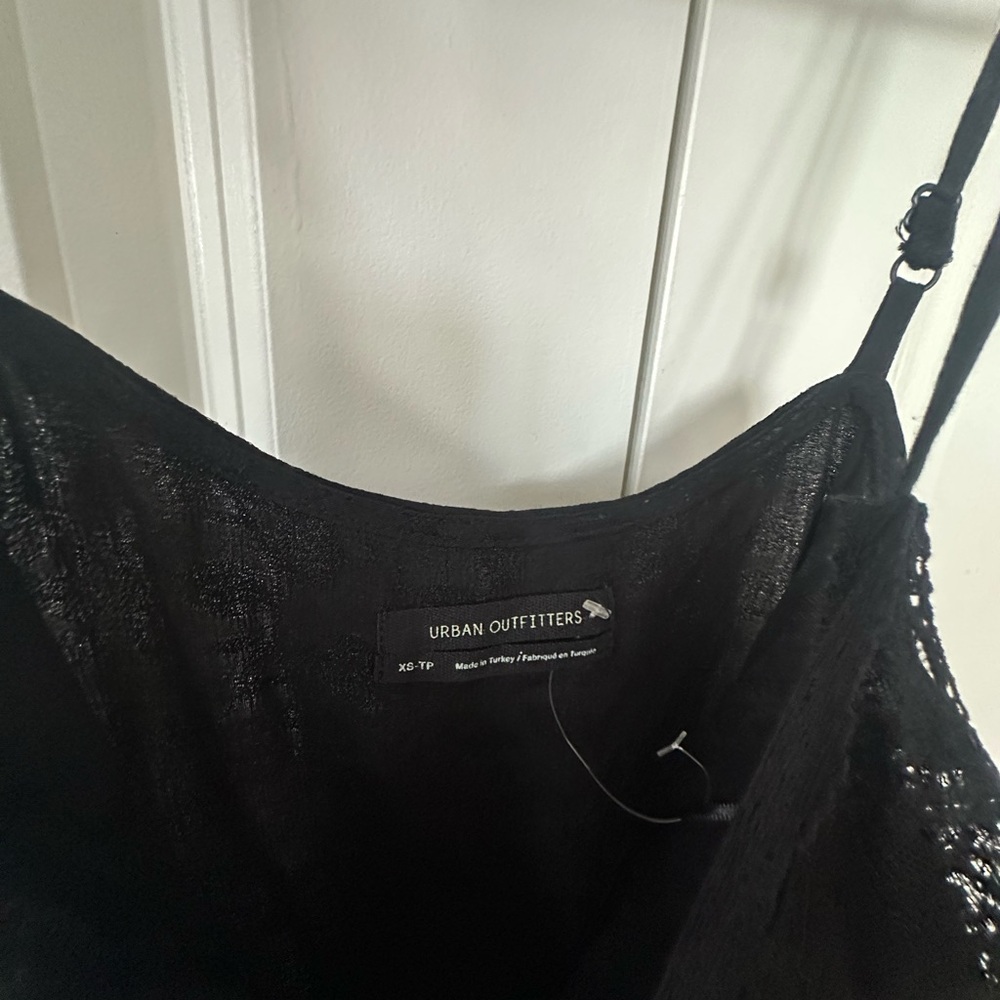 Urban outfitters black lace mini dress NWO TAG - Picture 2 of 4